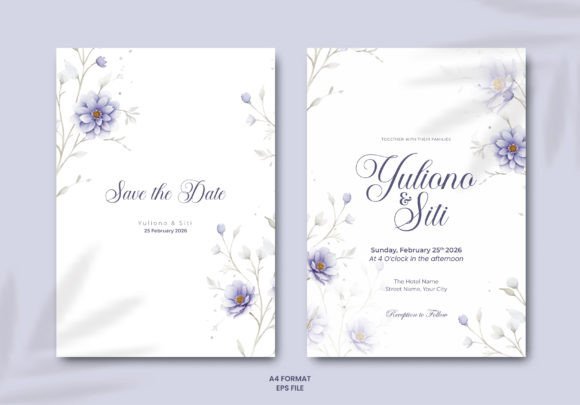 Download Wedding Invitation Template Vector - Template Collection