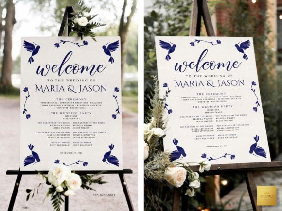 Download Mexican Theme Wedding Program Template - Template Collection