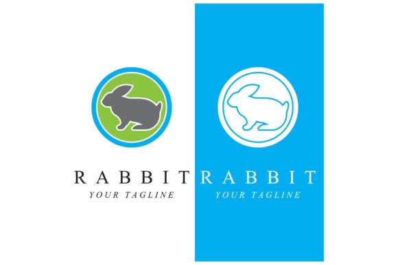Download Rabbit Logo with Slogan Template - Template Collection