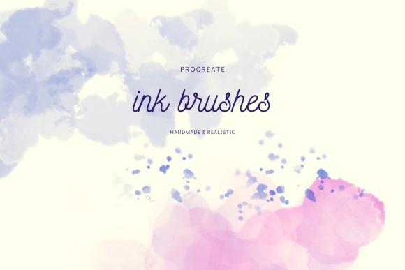 Download Realistic Procreate Ink Brush Set - Ink Collection