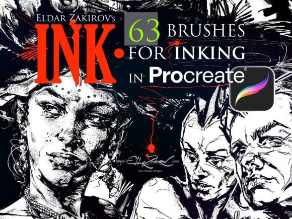 Download INK. for Procreate - Ink Collection