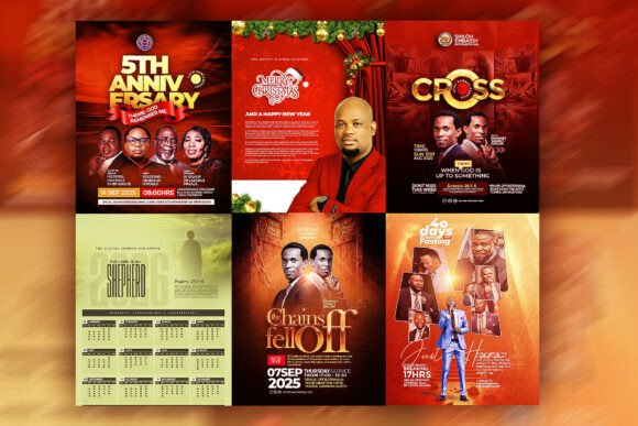 Download Church Flyer Template Bundle - Template Collection